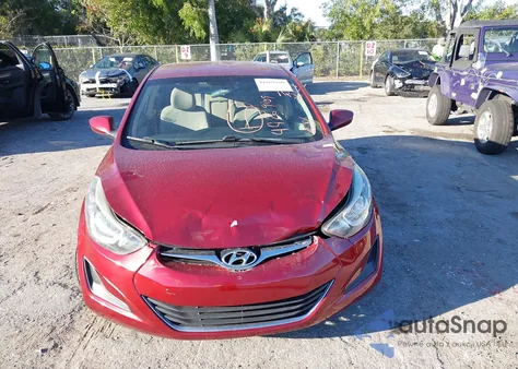 2016 Hyundai Elantra Se z USA, uszkodzony, nr VIN 5NPDH4AE1GH788621